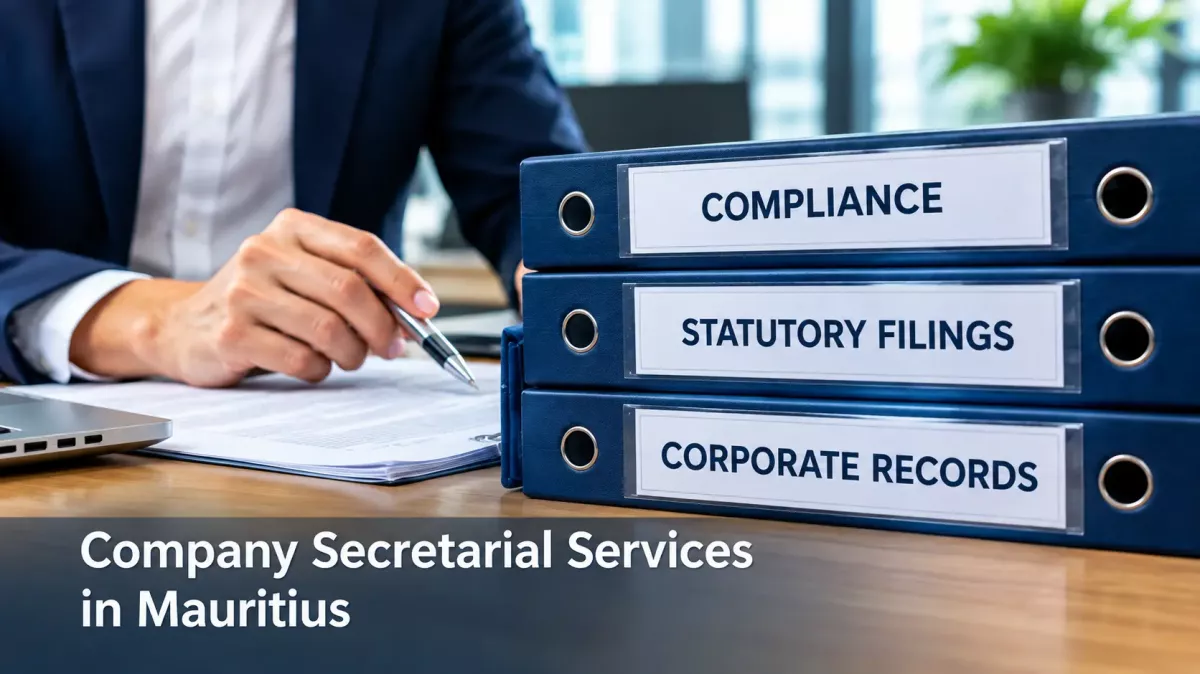 Company Secretarial Services in Mauritius: What Businesses Need to Know